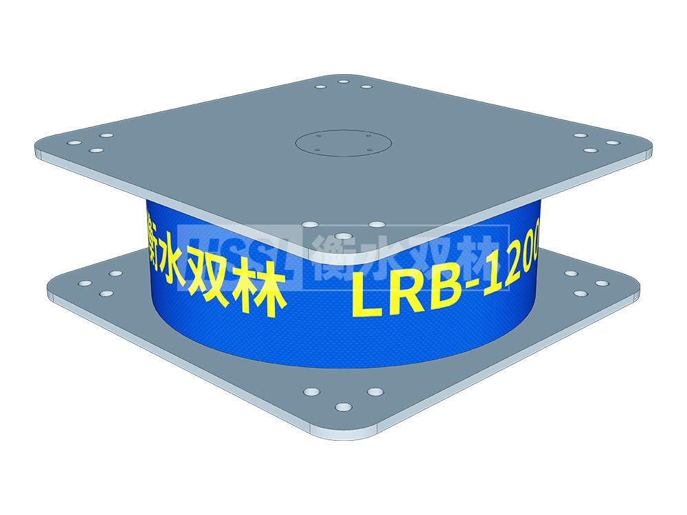 建筑厚层橡胶支座 建筑隔震高阻尼橡胶支座生产厂家 建筑水平力分散型橡胶隔震支座生产厂家
